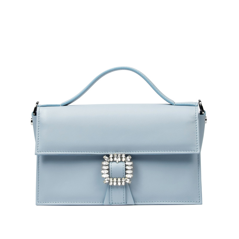Bolso de mano para mujer 039g 01 azul