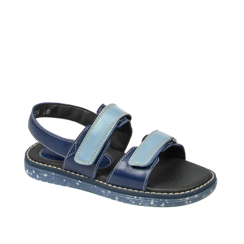Sandalias para niños 326 índigo combinado