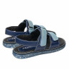 Sandalias para niños 326 índigo combinado