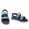 Sandalias para niños 326 índigo combinado