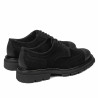 Zapatos casuales para hombre 989 en negro de terciopelo