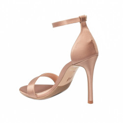 Sandalias mujer 1349 satén nude