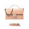 Bolso de mano para dama 039g 01 nude melocotón