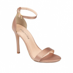 Sandalias mujer 1349 satén nude