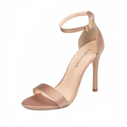 Sandalias mujer 1349 satén nude