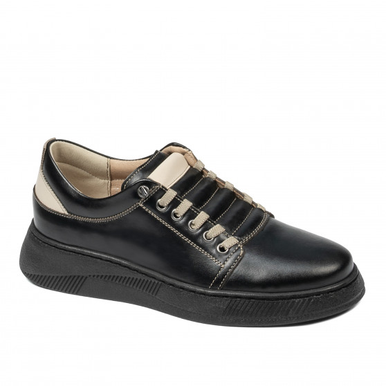 Zapatos deportivos para adolescentes 8006 negro combinado