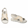 Sandalias para hombre 364 beige combinado