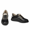 Zapatos deportivos para adolescentes 8006 negro combinado