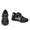 Zapatos para niños 2027 negro combinado