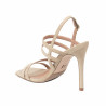 Sandalias mujer 1345 beige ante