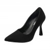 Zapatos elegantes de mujer 1322 negro antílope