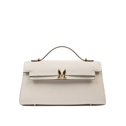 Bolso de mujer de hombro 041g panna safiano