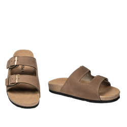 Sandalias hombre 365 nobuck marrón