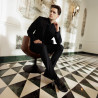 Zapatos elegantes para hombres 985 negro florantic lifestyle