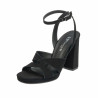 Sandalias mujer 1347 negro terciopelo