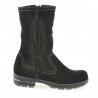Botas para niños 3208 negro de terciopelo