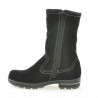 Botas para niños 3208 negro de terciopelo