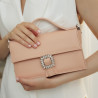 Bolso de mano para dama 039g 01 nude melocotón lifestyle