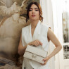 Bolso de mujer de mano 039g marfil lifestyle