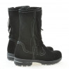Botas para niños 3208 negro de terciopelo