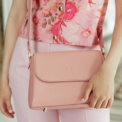 Bolso de mujer de hombro 040g poudre rose lifestyle