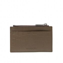 Portatarjetas 209g 01 croco marrón oscuro