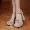 Sandalias mujer 1310 arena ante