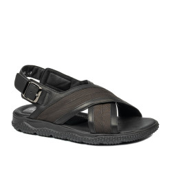 Sandalias hombre 364 negro combinado
