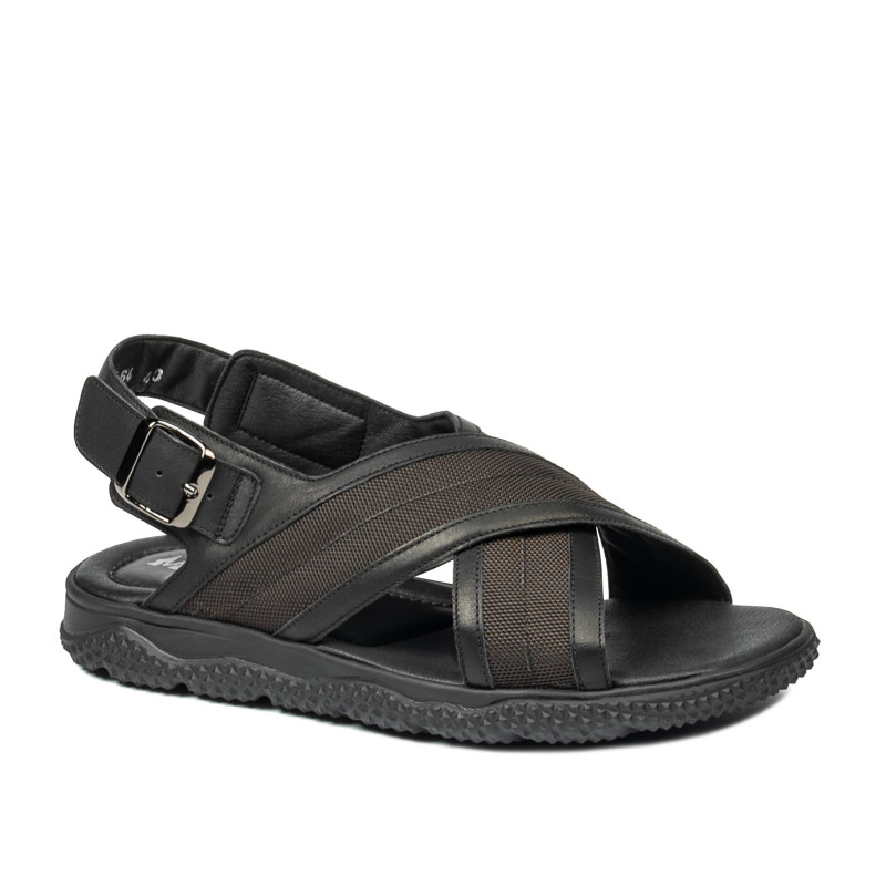 Sandalias hombre 364 negro combinado