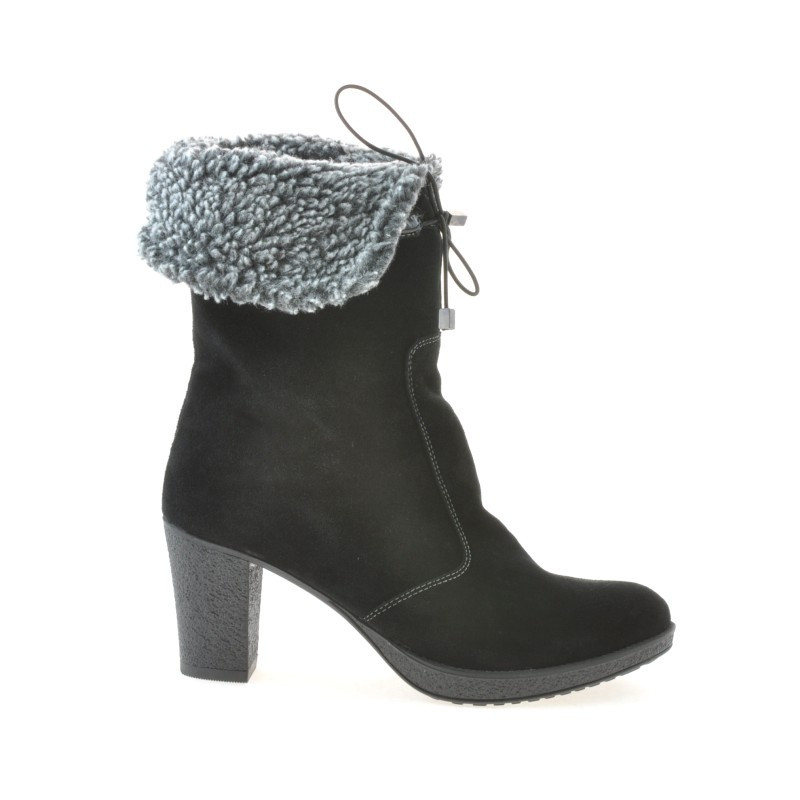 Botas para dama 3266 negro velur