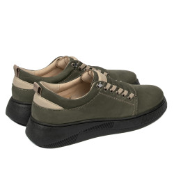 Zapatillas deportivas adolescentes 8006 bufo caqui combinado