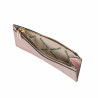 Tarjetero 209g croco rosa empolvado