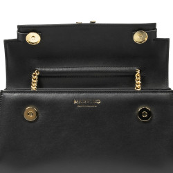 Bolso de mujer al hombro 041g napa negro