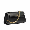 Bolso de mujer al hombro 041g napa negro