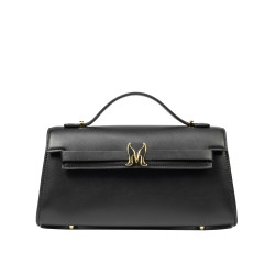 Bolso de mujer al hombro 041g napa negro