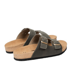 Sandalias hombre 365 nobuk verde militar