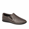 Mocasines hombre 987 café