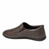 Mocasines hombre 987 café