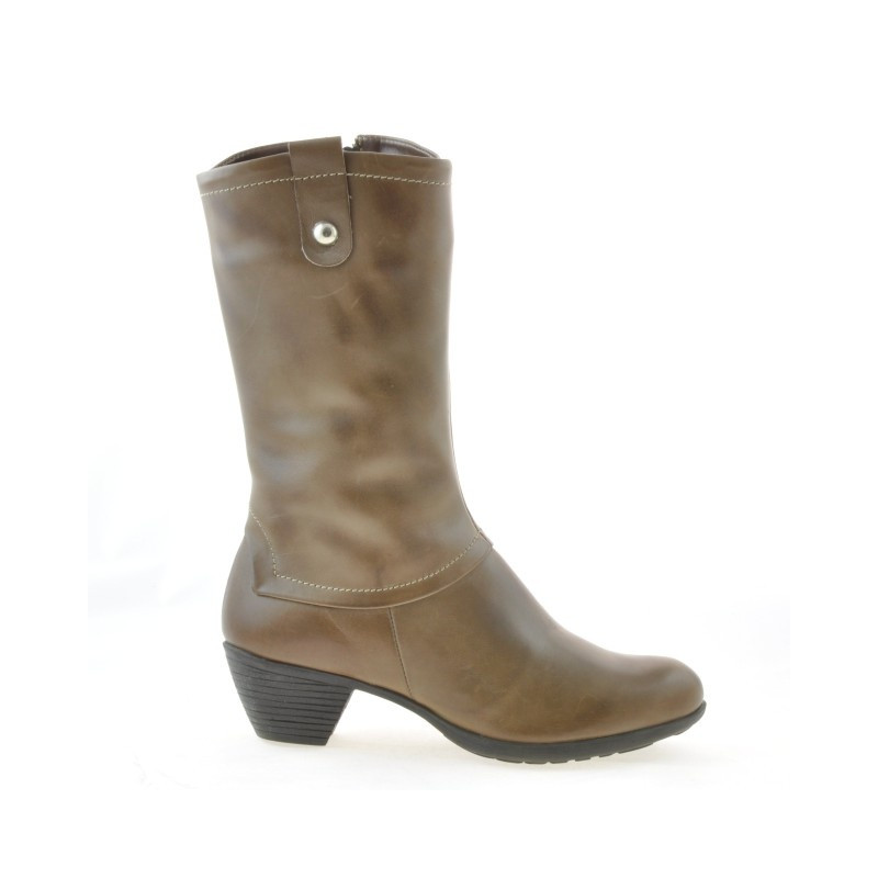 Botas mujer 3228 café