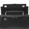 Bolso de hombro para mujer 041g 01 negro napa