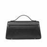 Bolso de hombro para mujer 041g 01 negro napa