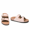 Sandalias de mujer 5117 nobuk melocotón