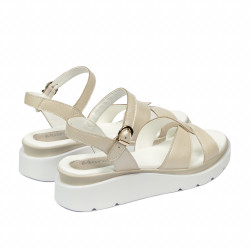 Sandalias mujer 5118 beige