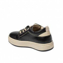 Zapatos para niños 2028 combinados en negro