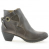 Botines de mujer 3229 a café