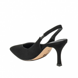 Sandalias de mujer 1343 negro terciopelo