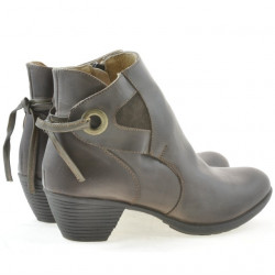 Botines de mujer 3229 a café