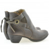 Botines de mujer 3229 a café