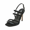 Sandalias mujer 1345 negro terciopelo