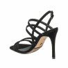 Sandalias mujer 1345 negro terciopelo